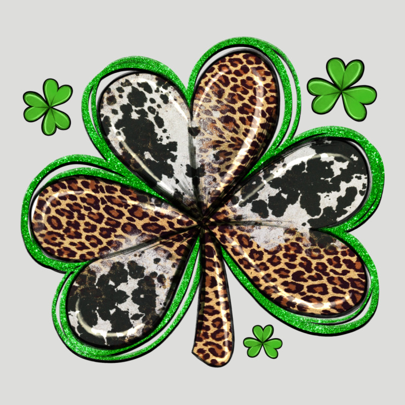 Western St Patricks Day Shamrocks Zipper Hoodie by Artiststas | Teevron