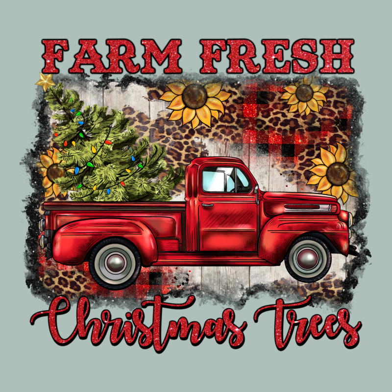 Farm Fresh Christmas Trees Heavyweight Hoodie by BarkalooDesign | Teevron