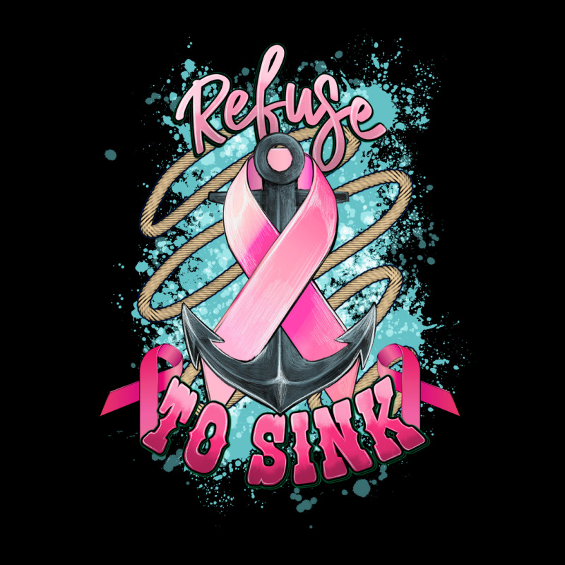 Refuse To Sink Cancer Anchor Premium Tee by NancyCooperArtShop | Teevron