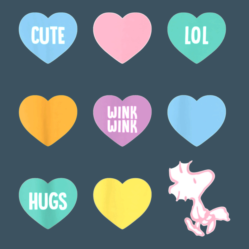 Peanuts Valentine Candy Heart Urban Heavy Tee by longCreatives | Teevron