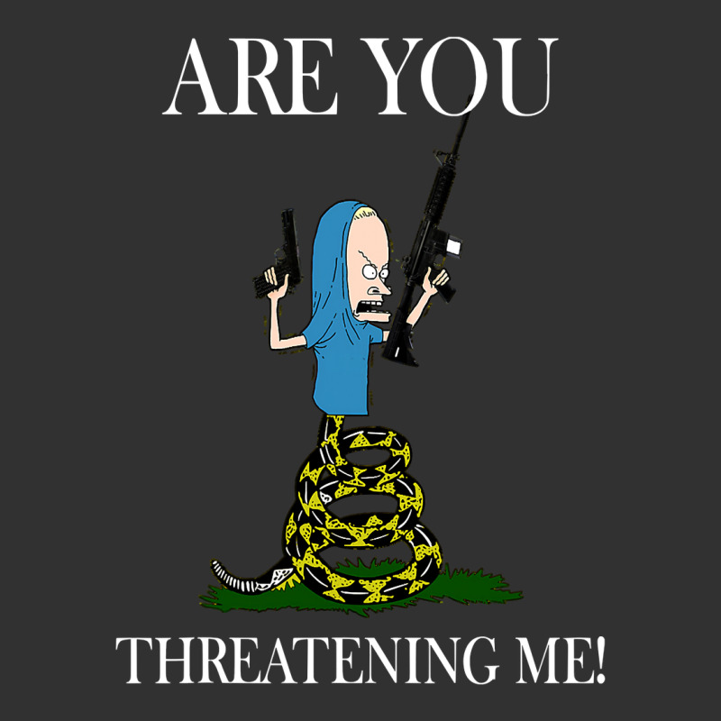 Are You Threatening Me Funny Cartoon Halloween Urban Heavy Tee by longCreatives | Teevron