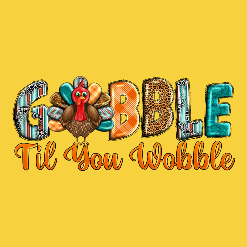 Gobble Till You Wobble Premium Sweatshirt by BarkalooDesign | Teevron