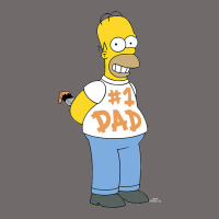 The Simpsons Homer Number 1 Dad Father's Day V2 Urban Heavy Tee | Teevron