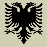 Albanian Flag Eagle Double Red Albania Shqipe Kosovo Heavy Core Tee | Teevron