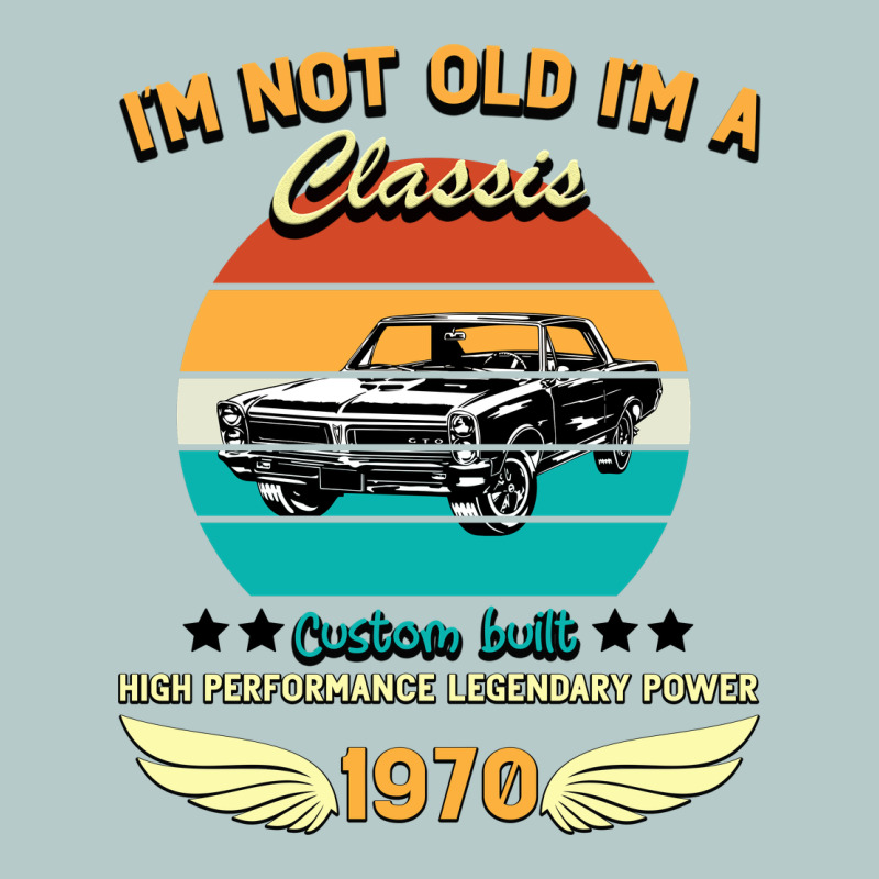 Vintage 50th Birthday I'm Not Old I'm A Classic Born In 1970 Heavy Core Tee by Bettercallsaul | Teevron