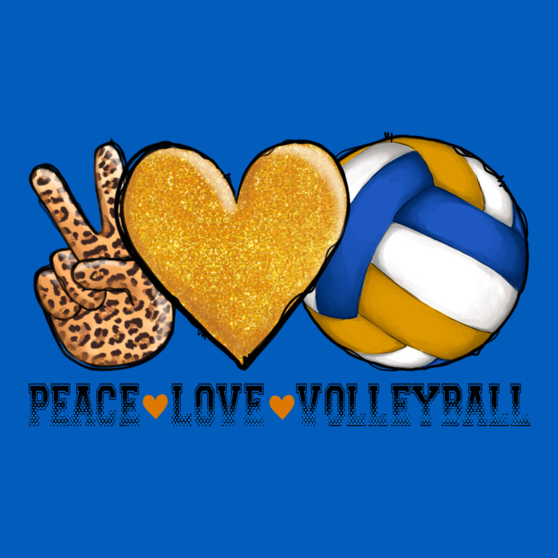 Peace Love Volleyball Urban Hoodie by AdoDesignShop | Teevron
