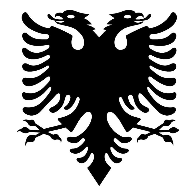 Albanian Flag Eagle Double Red Albania Shqipe Kosovo Premium Tee by longCreatives | Teevron