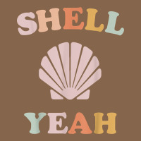 Vintage Retro Shell Yeah Beach Tropical Vacation Gifts T Shirt Premium Tee | Teevron