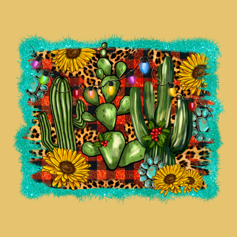 Cactus Christmas Premium Sweatshirt by BarkalooDesign | Teevron