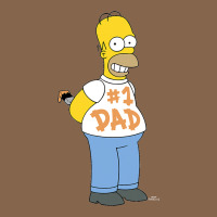The Simpsons Homer Number 1 Dad Father's Day V2 Premium Tee | Teevron