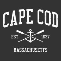 Cape Cod MA Vintage Crossed Oars & Boat Anchor Sports Sweat | Teevron