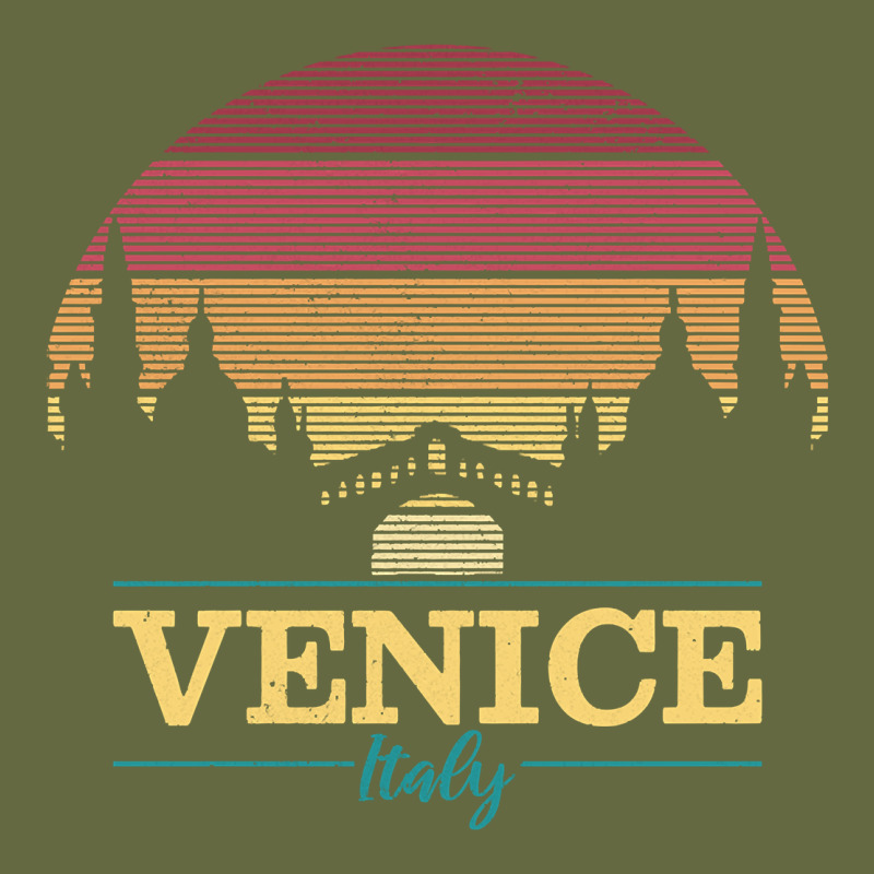 Venice Italy   Vintage Retro Italian Travel Souvenir Gift Pullover Hoo Long Sleeve Tee by longCreatives | Teevron