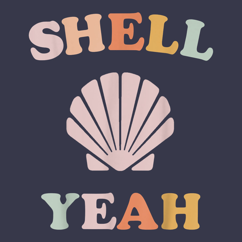 Vintage Retro Shell Yeah Beach Tropical Vacation Gifts T Shirt Long Sleeve Tee by longCreatives | Teevron