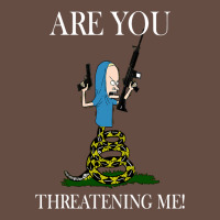 Are You Threatening Me Funny Cartoon Halloween Long Sleeve Tee | Teevron