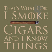 That's What I Do I Smoke Cigars And I Know Things Vintage Hoodie | Teevron