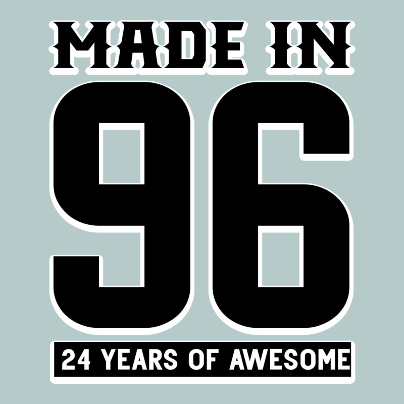 Made In 96 24 Years Of Awesome Heavy Core Tee by Bettercallsaul | Teevron