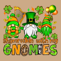 St. Patrick's Day Shamrockin' With My Gnomies Vintage Hoodie | Teevron