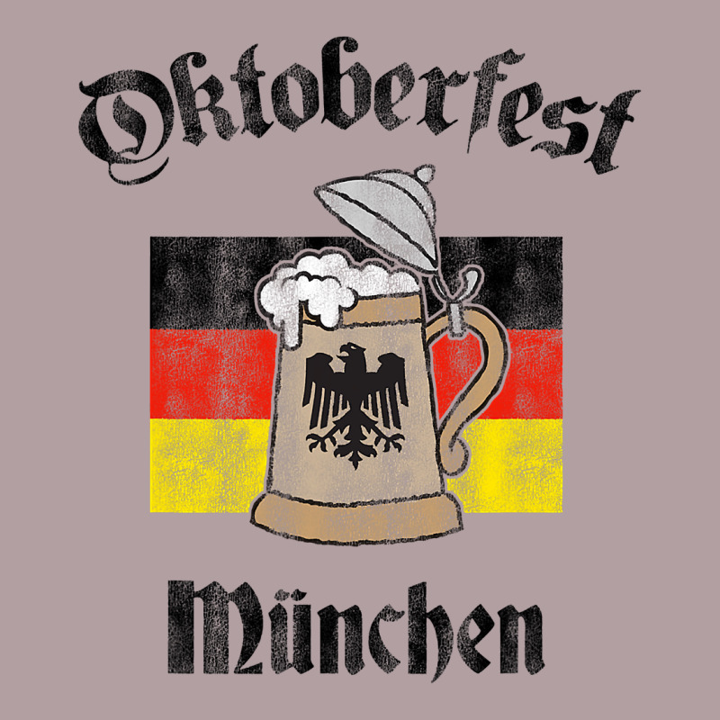 Oktoberfest München German Flag Beer Stein Vintage Hoodie by longCreatives | Teevron