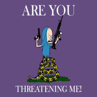 Are You Threatening Me Funny Cartoon Halloween Vintage Hoodie | Teevron