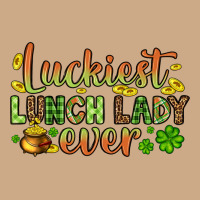 St. Patrick's Luckiest Lunch Lady Ever Vintage Hoodie | Teevron