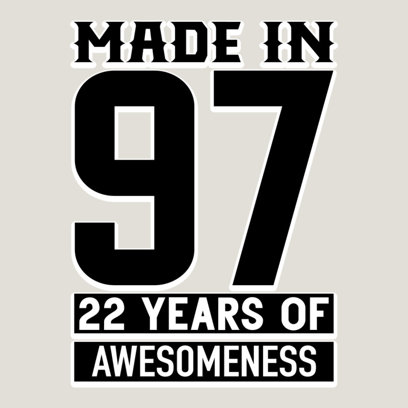 Made In 97 22 Years Of Awesomeness Heavy Core Tee by Bettercallsaul | Teevron