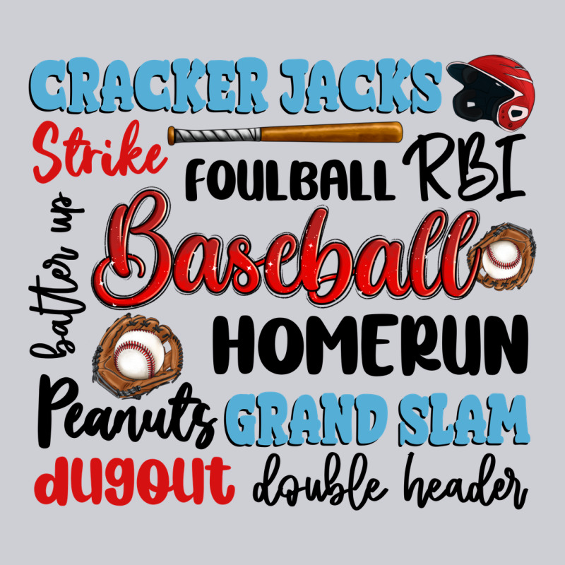 Baseball Typography Words Heavyweight Sweatshirt by Artiststas | Teevron