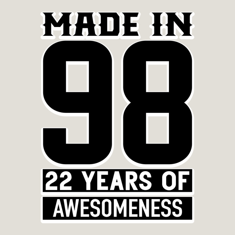 Made In 98 22 Years Of Awesomeness Heavy Core Tee by Bettercallsaul | Teevron
