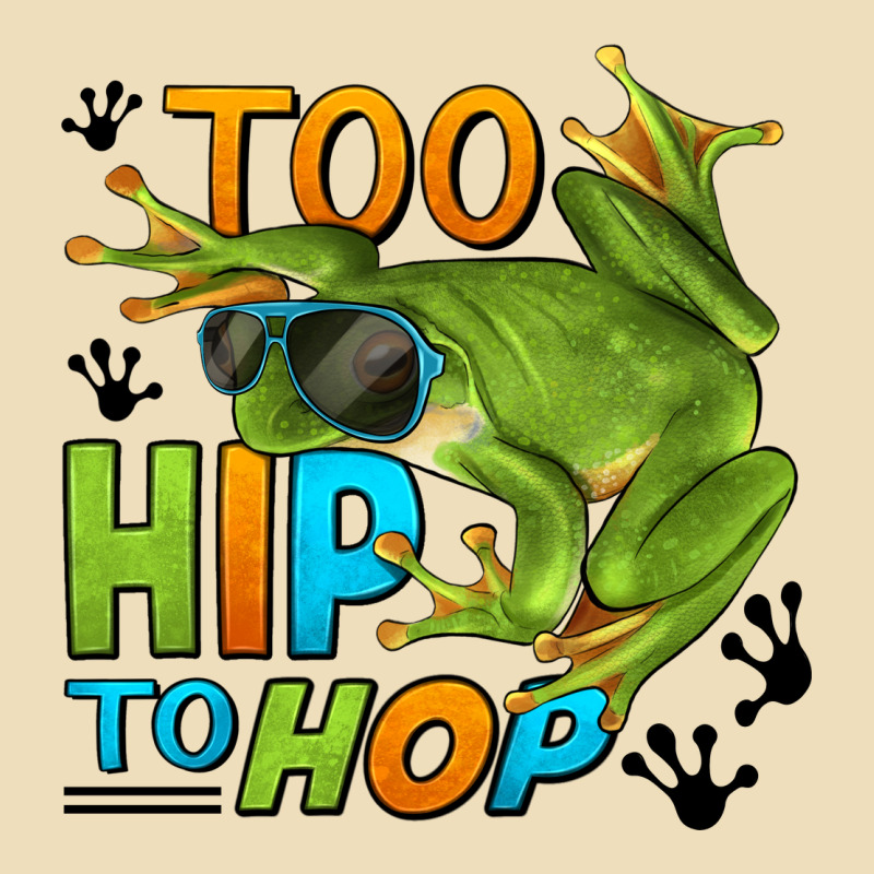 Too Hip To Hop Frog Premium Hoodie by LillyAllenDesigns | Teevron