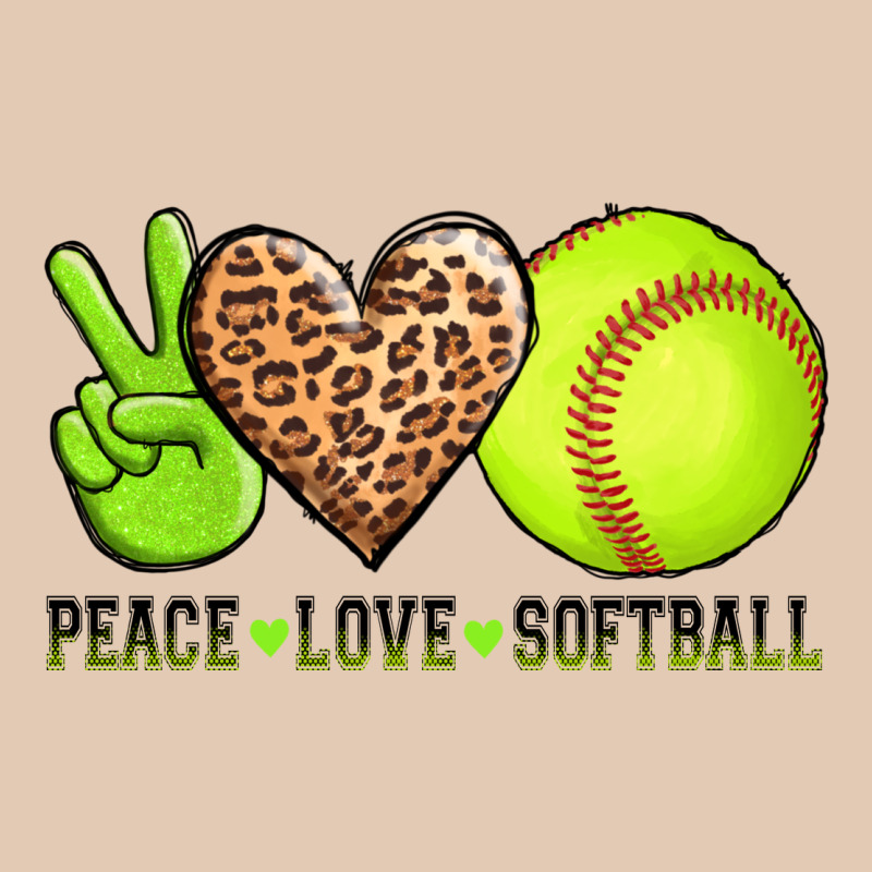 Peace Love Softball Urban Hoodie by AdoDesignShop | Teevron