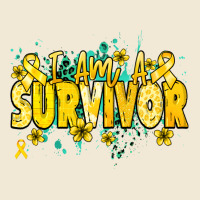 I Am A Survivor Yellow Ribbon Premium Tee | Teevron