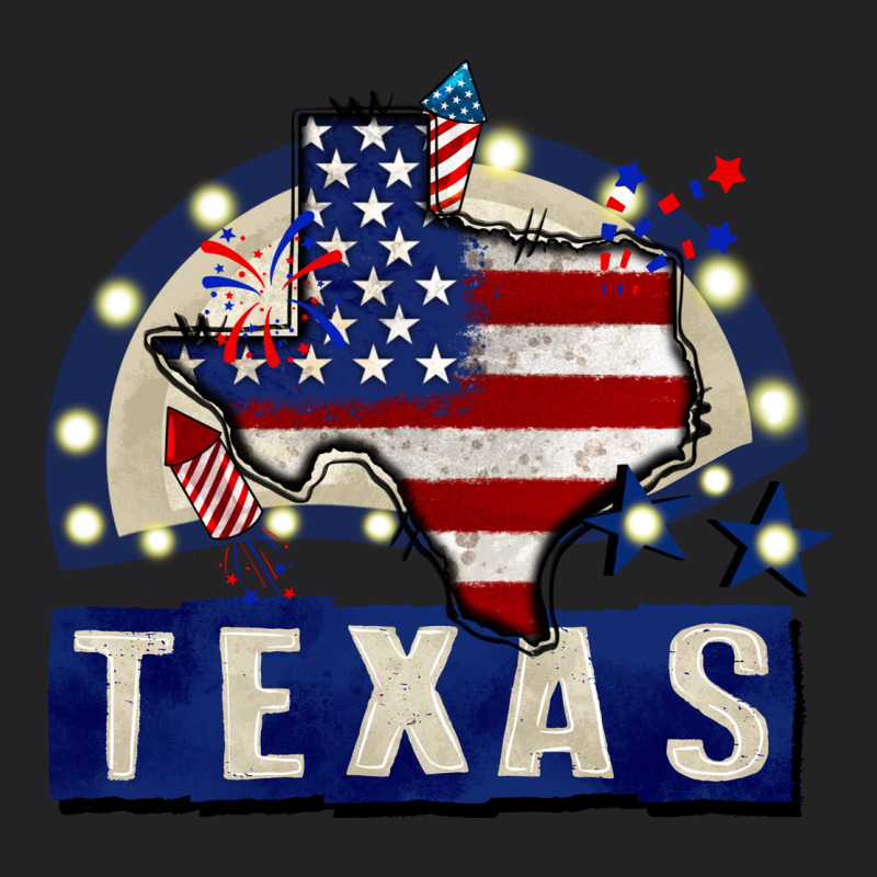 Texas 4th Of July Vintage Tee by CowGirlArtShop | Teevron
