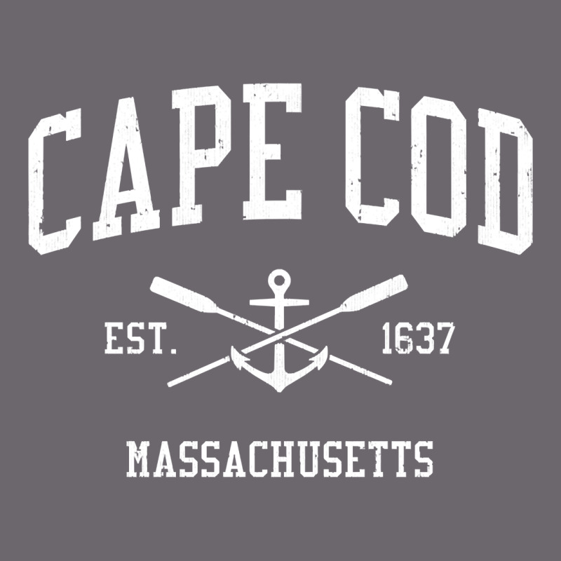 Cape Cod Ma Vintage Crossed Oars & Boat Anchor Sports Sweat Premium Sweatshirt by longCreatives | Teevron