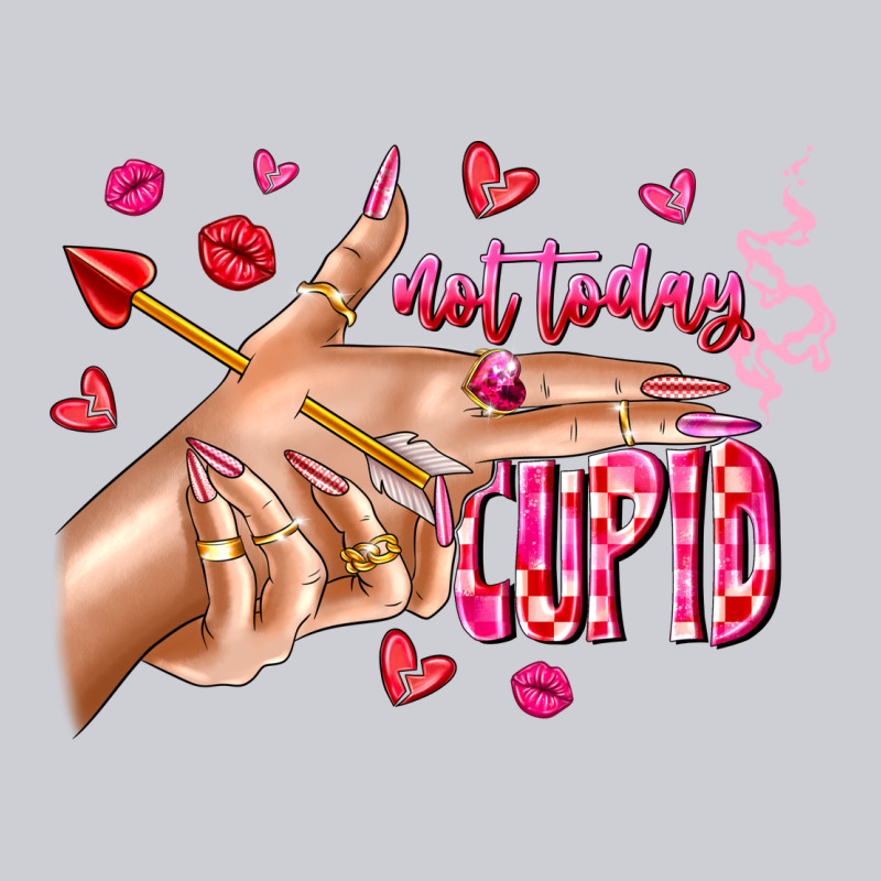 Not Today Cupid Heavyweight Sweatshirt by CowhideDigitalArt | Teevron