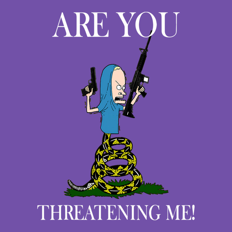 Are You Threatening Me Funny Cartoon Halloween Premium Sweatshirt by longCreatives | Teevron
