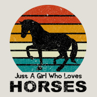Just A Girl Who Loves Horses Heavy Core Tee | Teevron