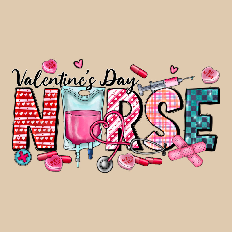 Nurse Valentine Heavyweight Sweatshirt by CowhideDigitalArt | Teevron