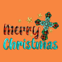 Merry Christmas Turquoise Gemstones Cross Premium Sweatshirt | Teevron