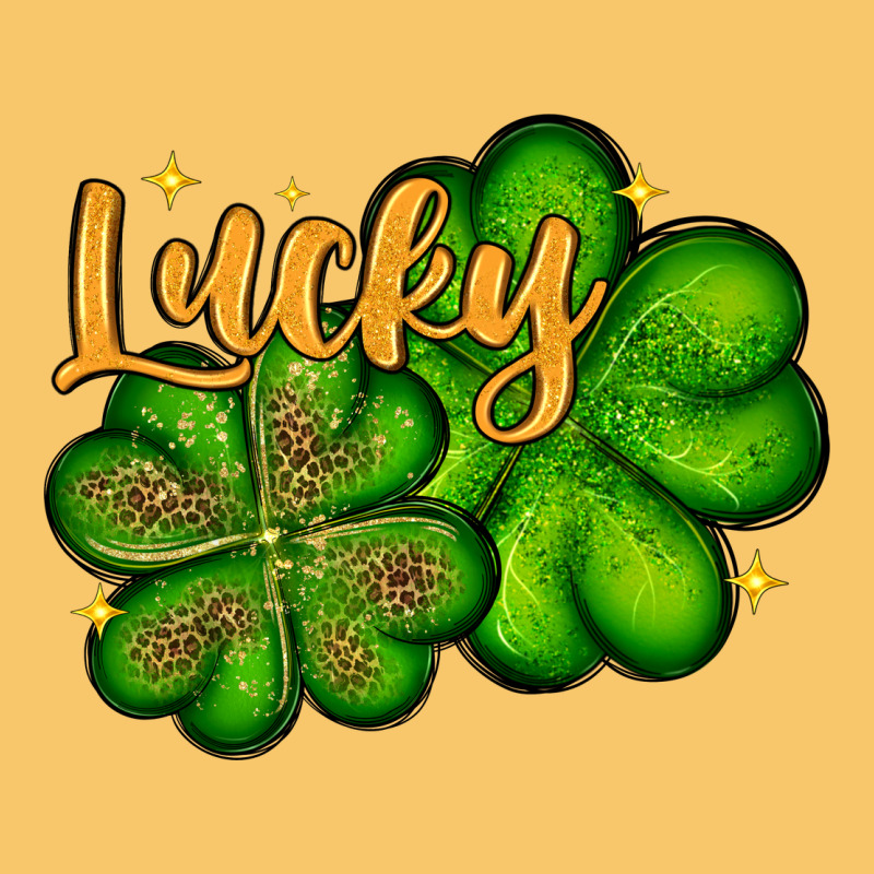 St. Patrick's Lucky And Shamrock Vintage Hoodie by OliviaCreatesArt | Teevron