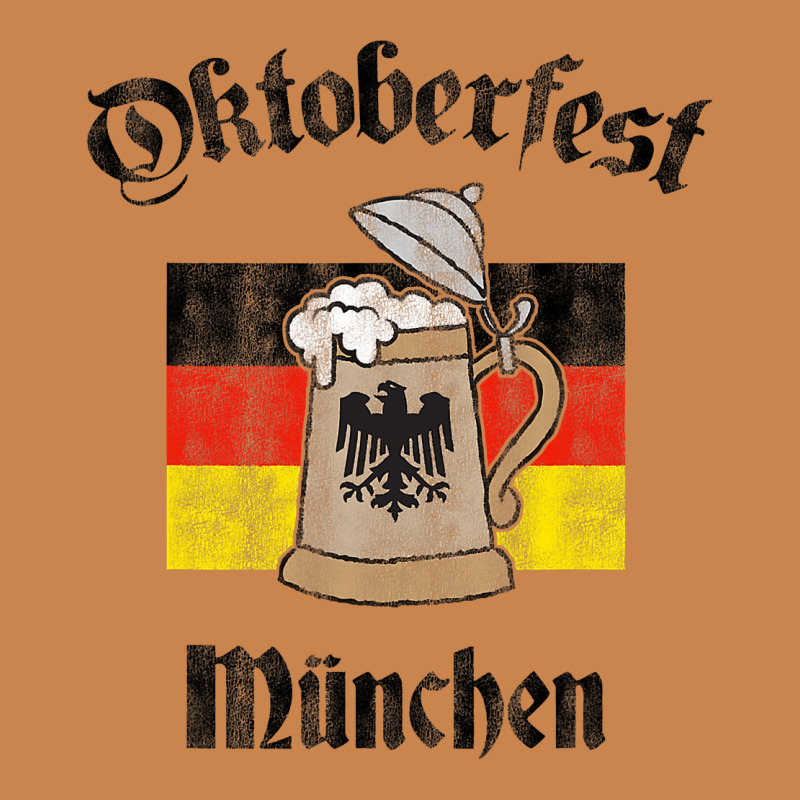 Oktoberfest München German Flag Beer Stein Heavyweight Hoodie by longCreatives | Teevron