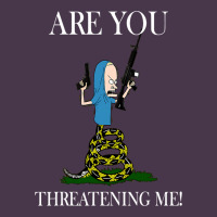 Are You Threatening Me Funny Cartoon Halloween Heavyweight Hoodie | Teevron