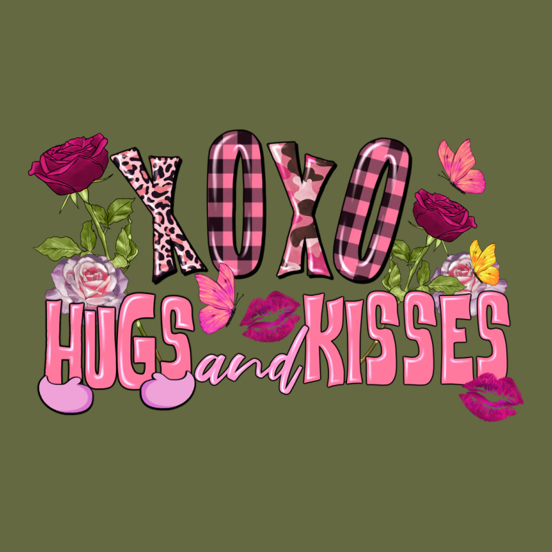 Xoxo Hugs And Kisses Valentine's Day Long Sleeve Tee by FaDigitalArtStudio | Teevron
