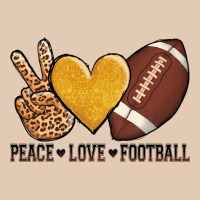 Peace Love Football Urban Hoodie | Teevron