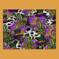 Mardi Gras Celebration Pattern Premium Hoodie | Teevron