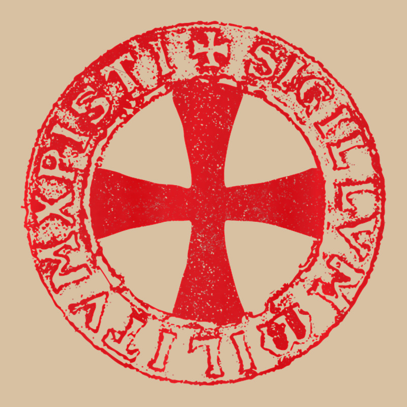 Mens Crusader Knight  Knights Templar Cross T  Badge Heavyweight Hoodie by longCreatives | Teevron