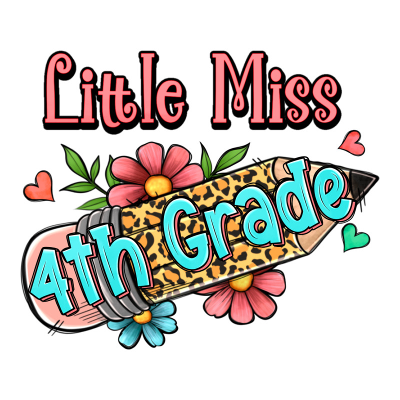 Little Miss Fourth Grade Premium Tee by Jasminsmagicworld | Teevron
