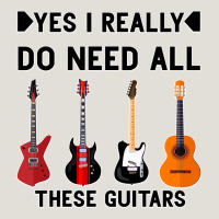 Yes I Really Do Need All These Guitars Heavy Core Tee | Teevron