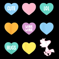 Peanuts Valentine Candy Heart Ladies Tee | Teevron