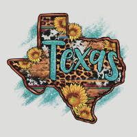 Leopard Cowhide Sunflower Texas Map Zipper Hoodie | Teevron