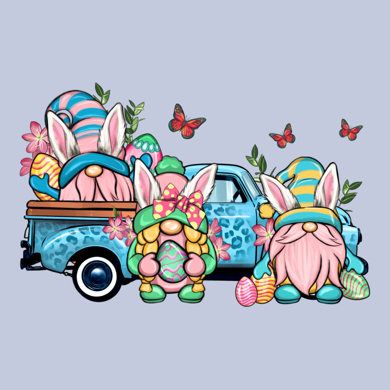 Easter Gnomes Truck Long Sleeve Tee by OliviaCreatesArt | Teevron