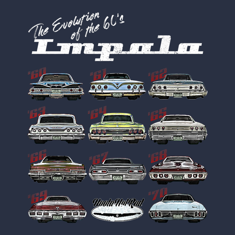 Evolution Of The 60s Impala,1960,hot Rod,muscle Car,mashup Heavyweight Sweatshirt by longCreatives | Teevron